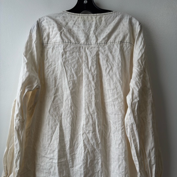 Shegul Emme Cream Button-Down Shirt - Picture 8 of 13